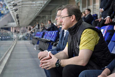 Дмитрий Азаров поблагодарил "Крылья Советов" за красивую игру в Нижнем Новгороде