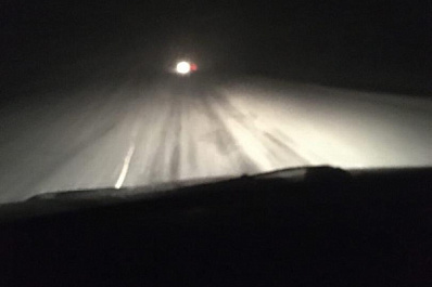 Очевидцы: на трассе в Самарской области почти нулевая видимость