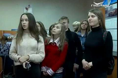 ТРК Губерния показала свою кухню школьникам из отрадненской молодежной телестудии