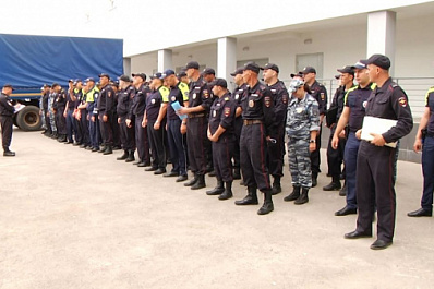 В Самарской области сотрудников МВД проводили в командировку в Северо-Кавказский регион