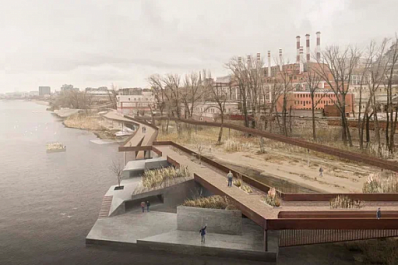 Стало известно, на каком этапе разработка проекта продления самарской набережной