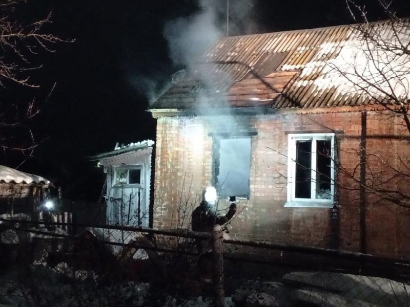 Во время пожара в Кошкинском районе погиб человек