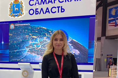 Волонтер из Тольятти представила образовательный проект на ПМЭФ-2021