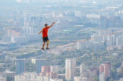 Переход Волги по канату на "ВолгаФесте-2021" перенесен на 20 июня из-за сильного ветра