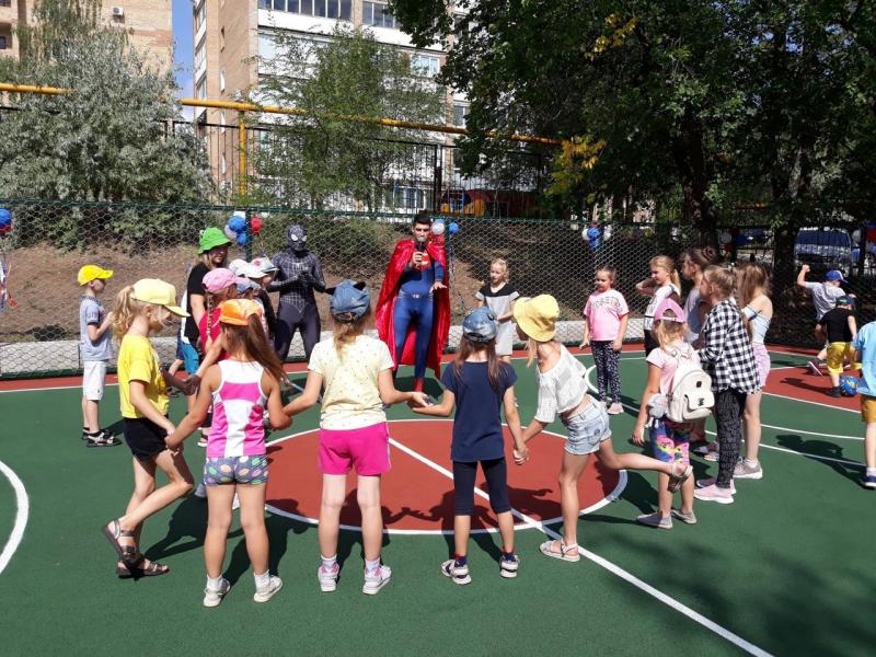 В тольяттинском реабилитационном центре "Виктория" появилась спортивная площадка для детей с ОВЗ