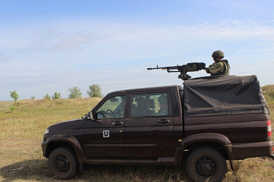 В Самарской области прошли учения мотострелков