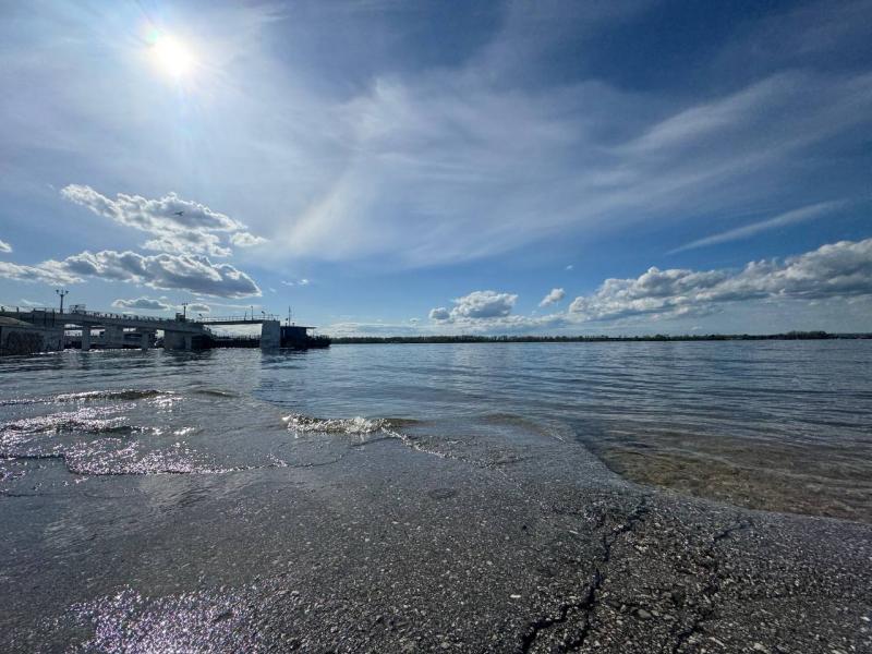 В Самаре затоплены причалы речного вокзала