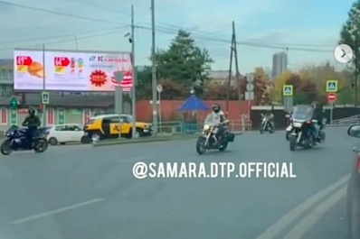 Самарские байкеры завершили сезон мотопробегом