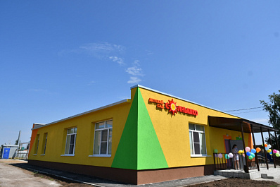 В селе Покровка Нефтегорского района досрочно завершен капремонт детского сада