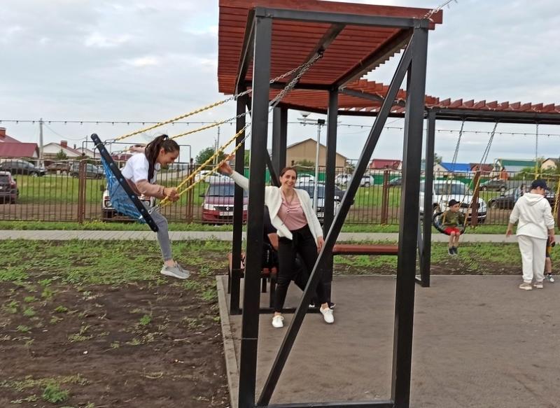 В Сергиевском районе появился новый парк 
