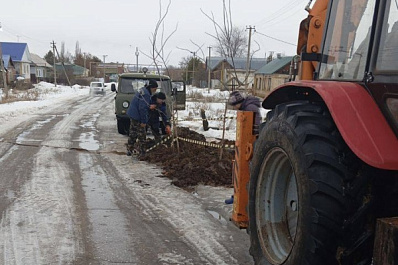Ведутся ремонтные работы: в Сухой Вязовке из-за коммунальной аварии без холодной воды остался 391 дом