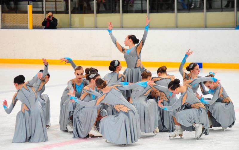 В Сызрани прошел финал Кубка России по синхронному катанию на коньках