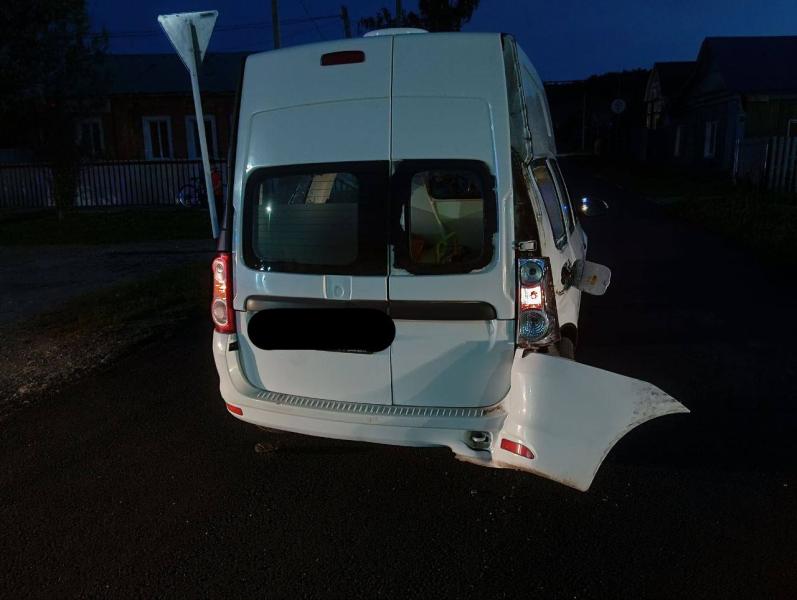 В Самарской области пострадал водитель питбайка после столкновения с легковушкой