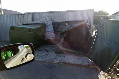 В Сызрани мусорки превращаются в арену войны