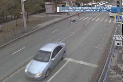 В Самаре под колёсами автомобиля пострадал 9-летний ребёнок