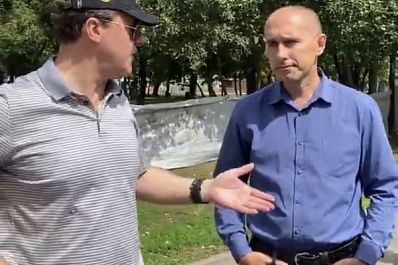 Дмитрий Азаров обсудил вопросы строительства нового картинга в парке Гагарина 