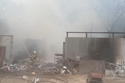 В Новокуйбышевске 2 июня произошел крупный пожар