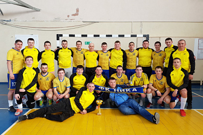 ФК "Ника" из Большеглушицкого района стал чемпионом области по футзалу 