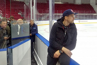 Экскурсия перед выездом: самарские "летчики" посетили новый Дворец спорта 