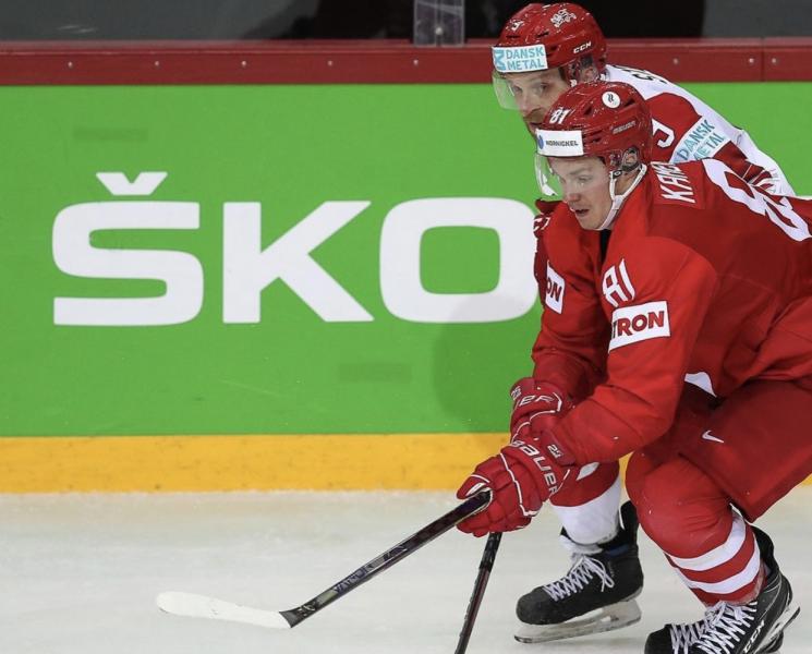 На ЧМ по хоккею Россия обыграла Данию