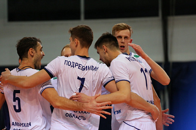 Волейбольная "Нова" в матче Суперлиги уступила "Газпром-Югре"