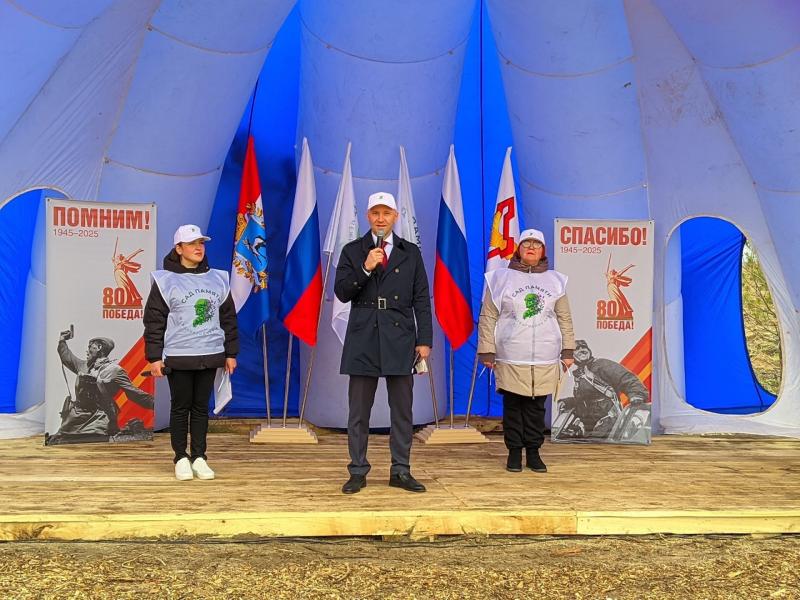 Для будущих поколений: в Самарской области посадили лес в память о погибших соотечественниках