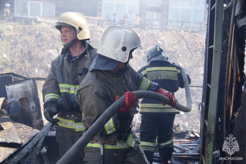 В Самарской области 25 ноября тушили два пожара