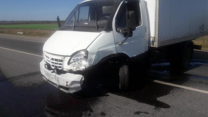 В Самарской области на трассе произошла массовая авария