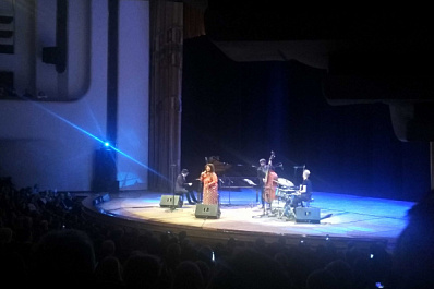 В Самаре выступила джазовая певица Дебора Браун