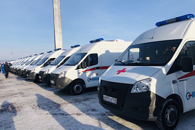 23 новые машины скорой помощи получила Самарская область