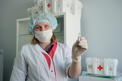 Россия заняла лидирующую позицию в Европе по количеству привитых от коронавируса