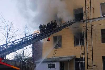 Во время пожара в Ленинском районе пострадал 16-летний подросток   