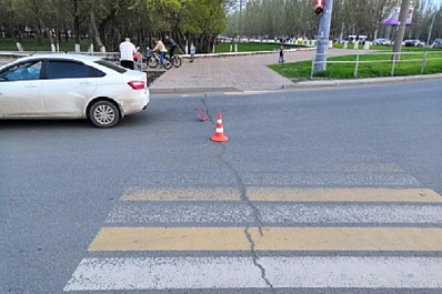 "Веста" сбила 16-летнюю девушку возле самарского парка Гагарина