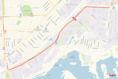 Заводское шоссе в Самаре частично перекроют на 9 месяцев