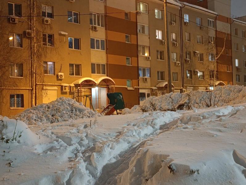 Пять человек вытолкали скорую, застрявшую в сугробе