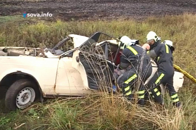 Имитация реального ДТП: в Самарской области прошли учения по безопасности дорожного движения