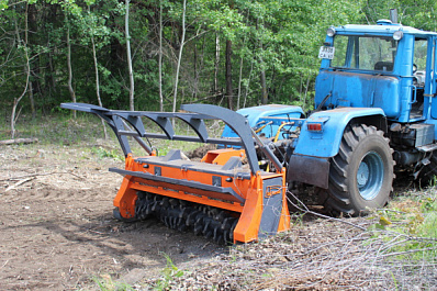 В Самарской области прошли испытания мульчеров 