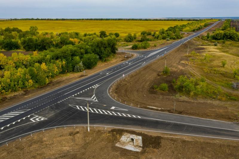 В Самарской области отремонтировали 60 км трассы Самара - Волгоград - Красноармейское - Пестравка 