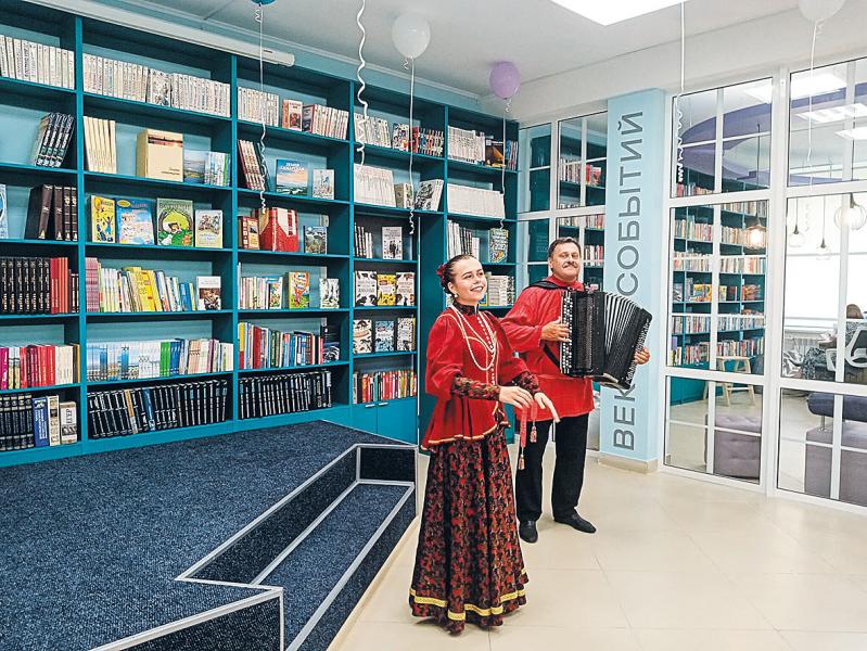 В Сызрани открыли третью модельную библиотеку