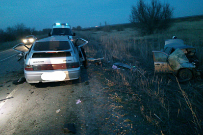 Два водителя погибли в лобовом столкновении в Новокуйбышевске