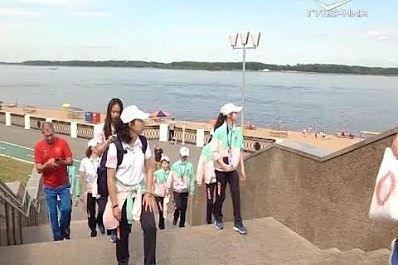 В Самаре для спортсменок из России и Китая провели обзорную экскурсию