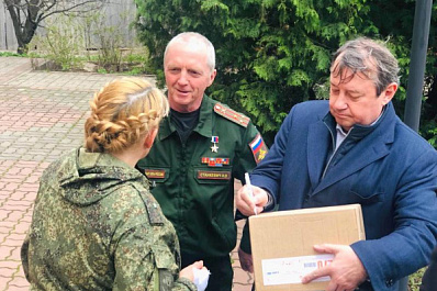 Ветераны 81-го гвардейского мотострелкового полка организовали сбор помощи для российских военных