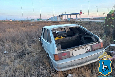 В Самарской области 24 ноября в ДТП пострадал подросток