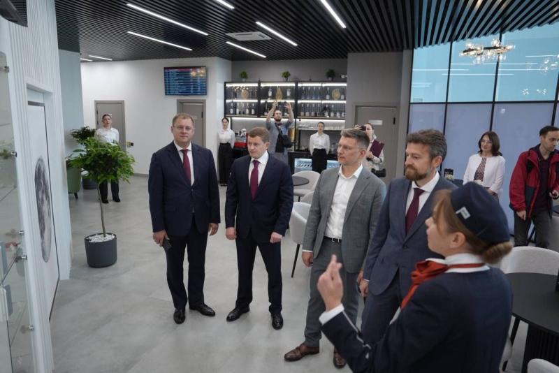 Бизнес-зал нового формата открыли на железнодорожном вокзале "Самара"