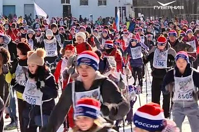 15 тысяч жителей Самарской области выйдут на старт "Лыжня России"