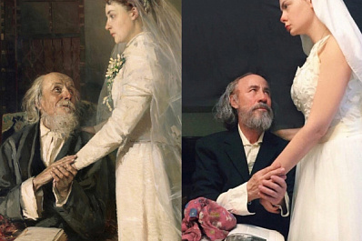 Самарцы выступили в роли героев художественных полотен