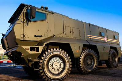 В Самаре в параде Победы примут участие новейшие бронеавтомобили "Тайфун-К"