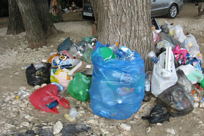 Красноглинский пляж в Самаре превратился в "помойку"