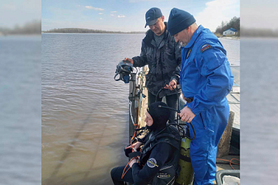 В Самарской области 9 апреля спасатели нашли утонувшего мужчину 