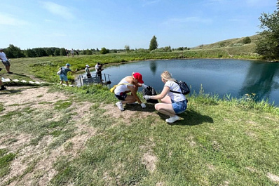 В Самарской области облагородили территорию Голубого озера